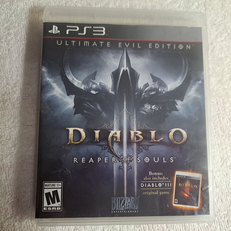 Playstation 3 - Diablo Reaper of souls Ultimate evil edition - AUTHENTIC