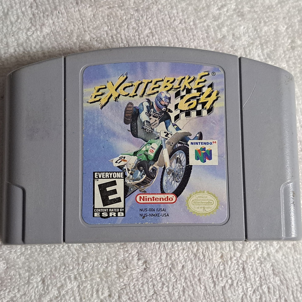 Nintendo 64 - Excitebike 64 - AUTHENTIC