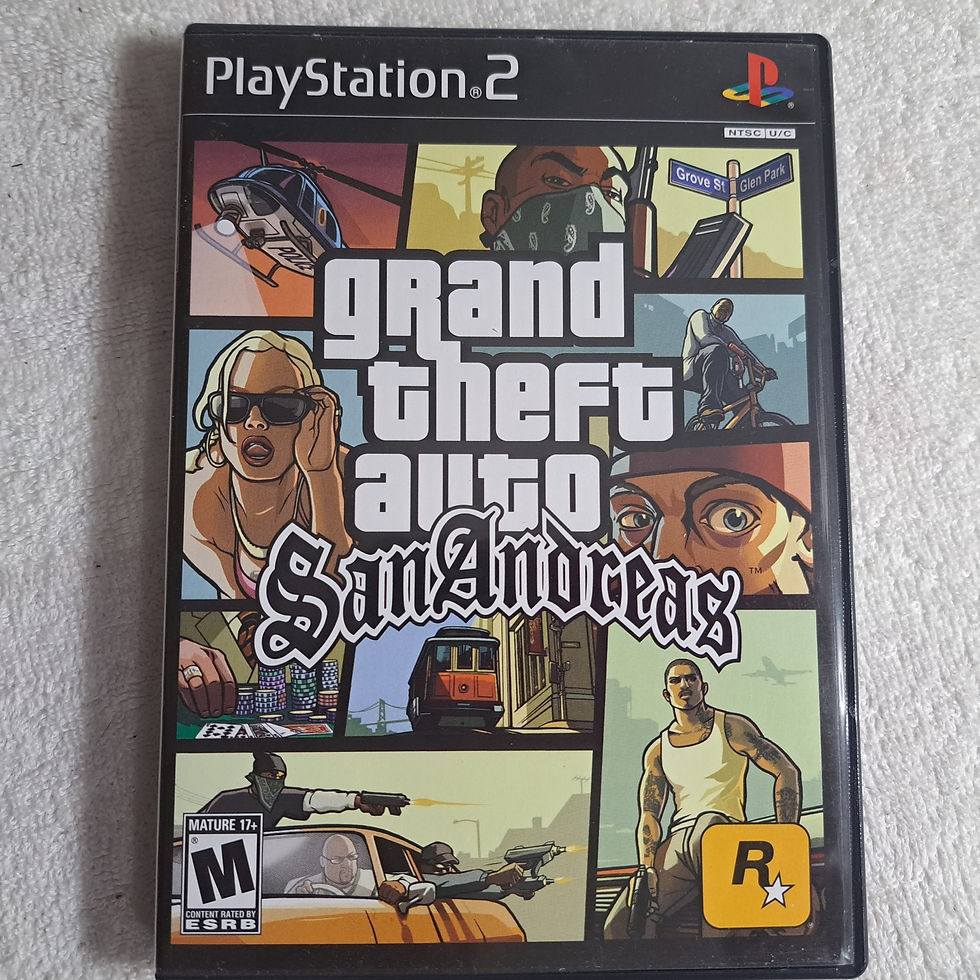 Playstation 2 - Grand theft auto San Andreas - AUTHENTIC