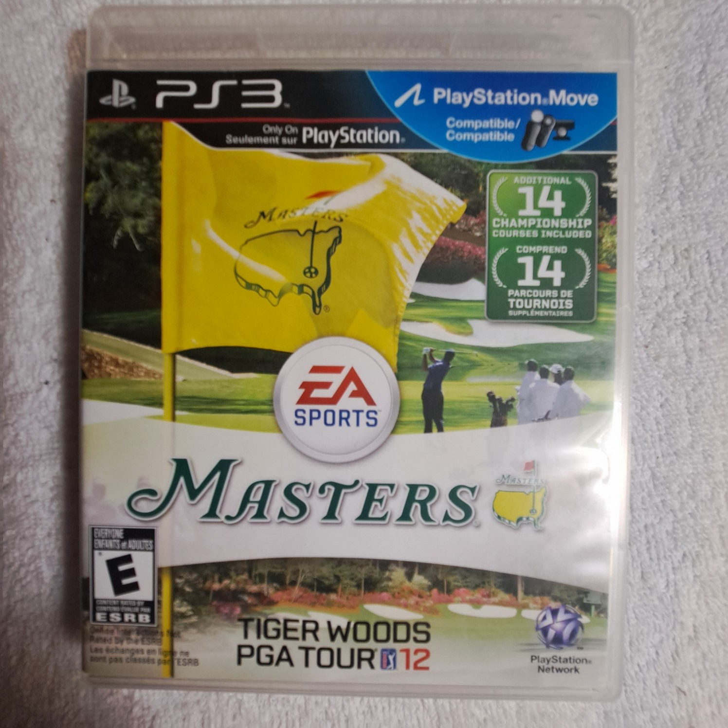 Playstation 3 - Masters Tiger Woods PGA tour 12 - AUTHENTIC