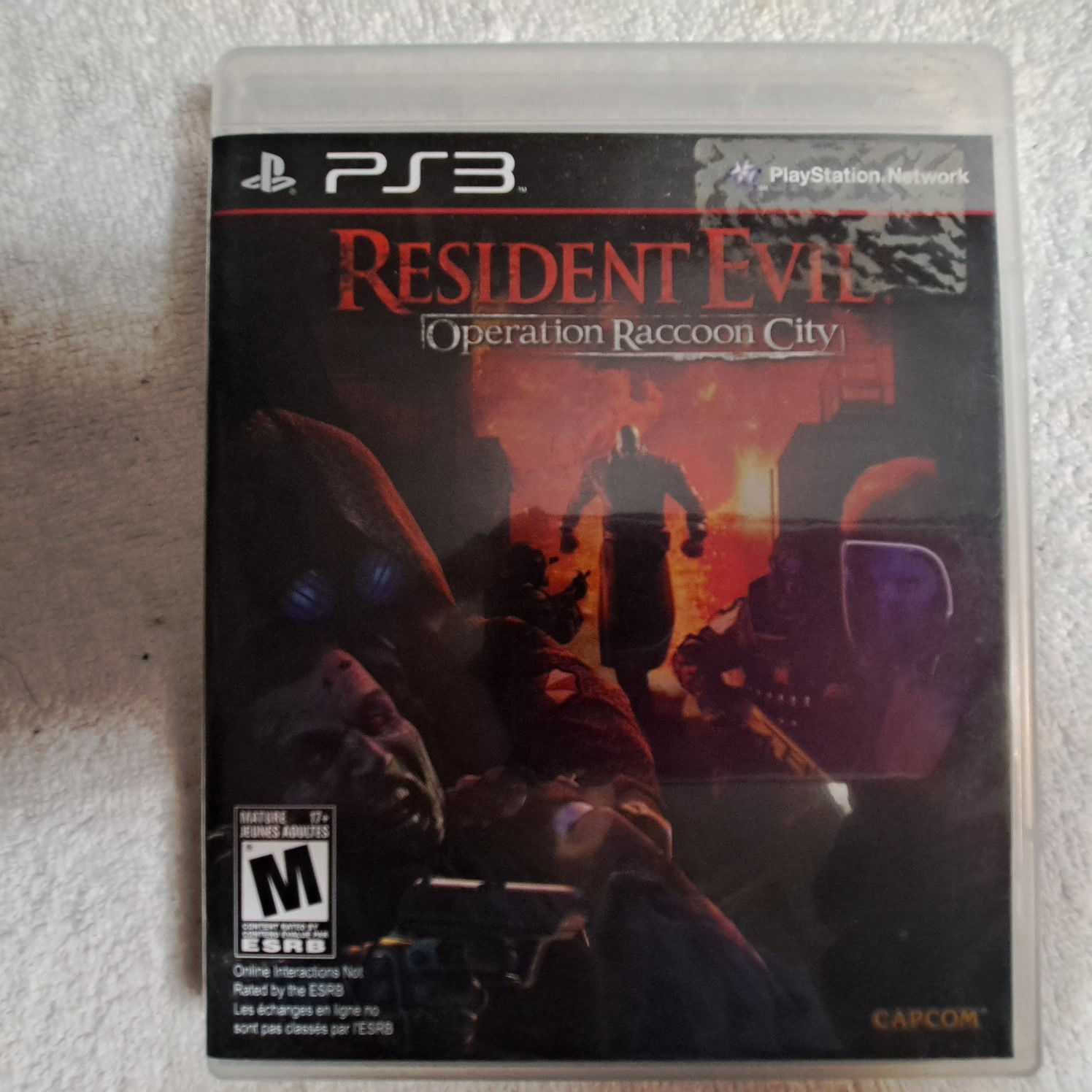 Playstation 3 - Resident evil Operation Raccoon city - AUTHENTIC