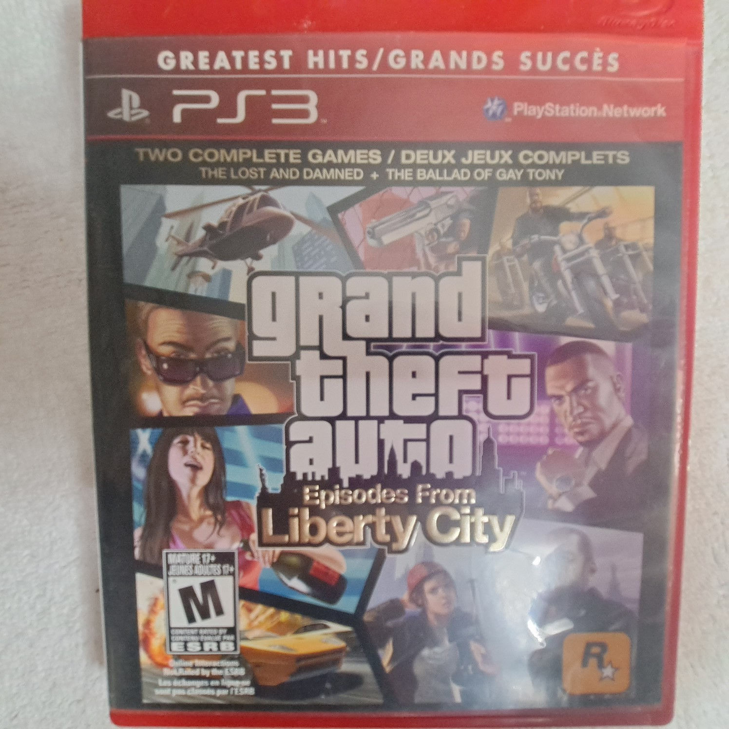 Playstation 3 - Grand Theft auto Episodes from Liberty City - AUTHENTIC