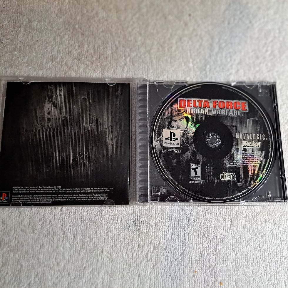Thumbnail: Playstation 1 - Delta Force Urban Warfare - AUTHENTIC