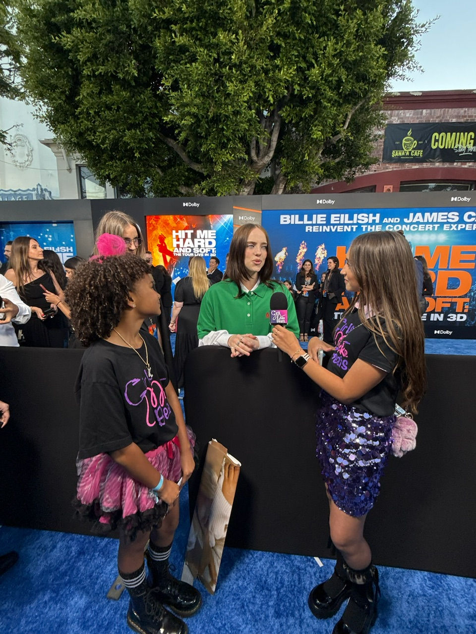 GMB Speak to Billie Eilish at the Hit Me Hard and Soft: The Tour Live in 3D Premiere!