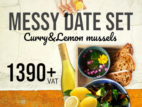 Mussels for bromance and messy dates!