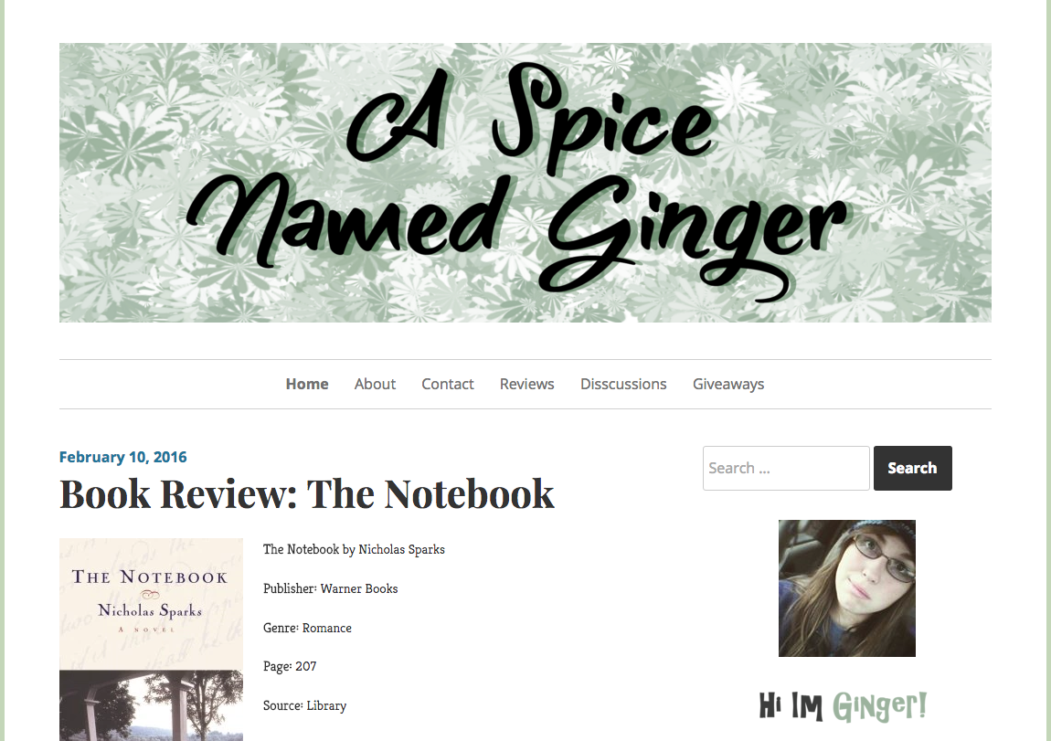A Spice Named Ginger