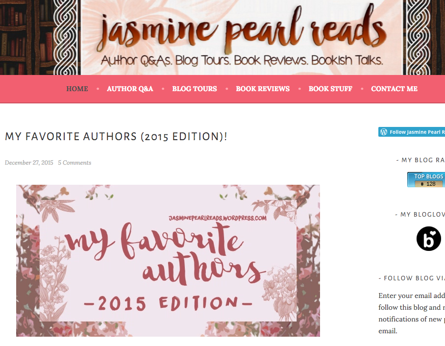 Jasmine Pearl Reads