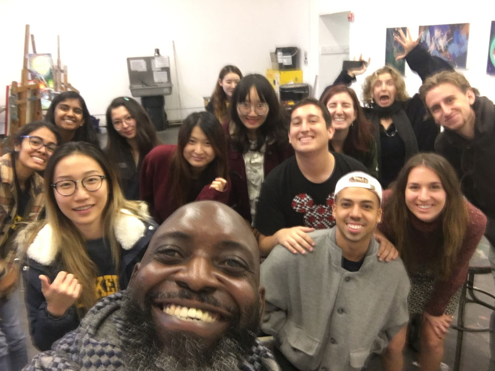 UC Berkeley Advanced Painting Class