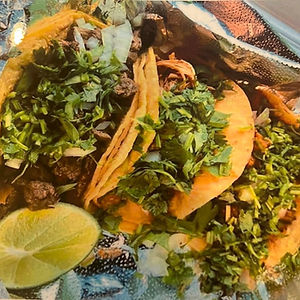 Plate of Street Tacos (3)