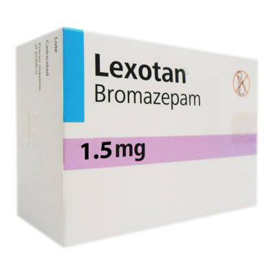 Bromazepam Lexotan 1.5 mg