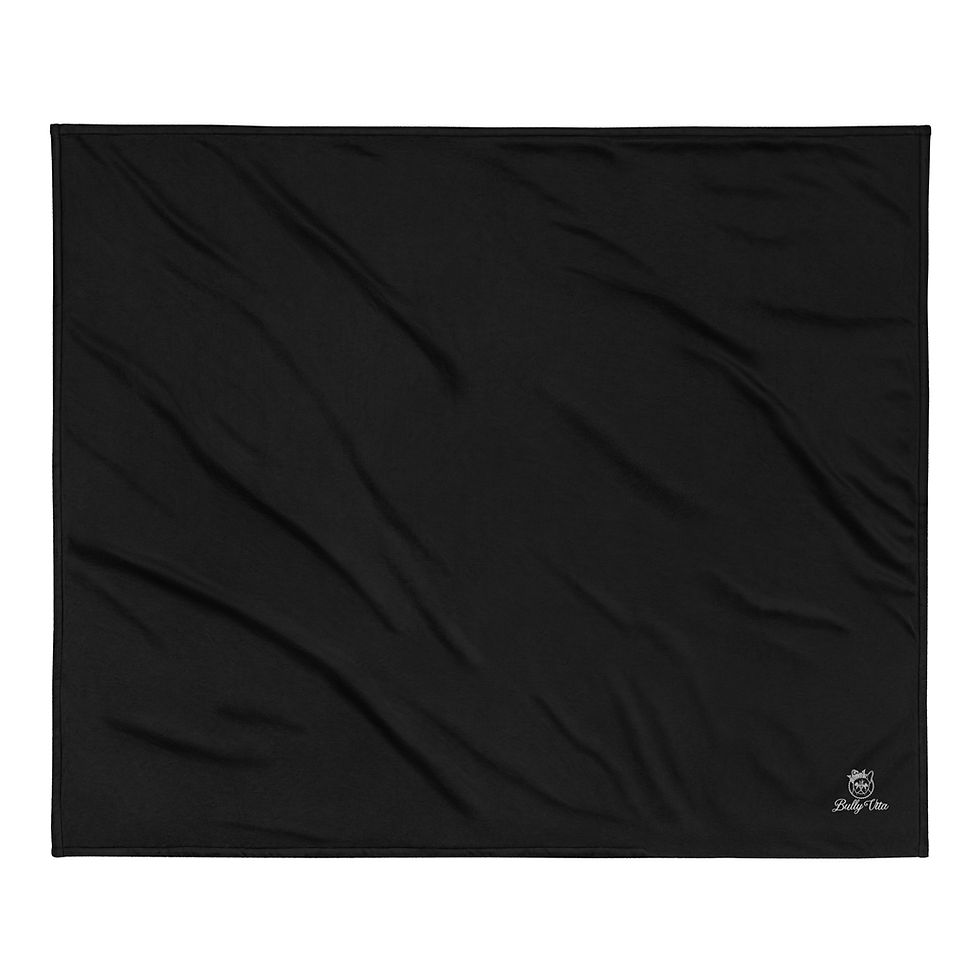 Thumbnail: Bully Vita Embroidered Premium Sherpa Blanket