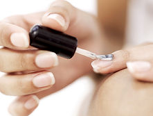 Bild einer Maniküre Behandlung