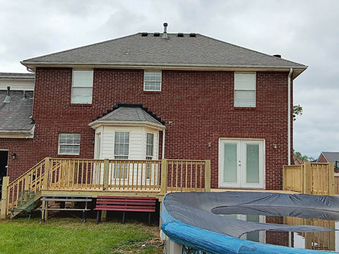 Custom deck installation
