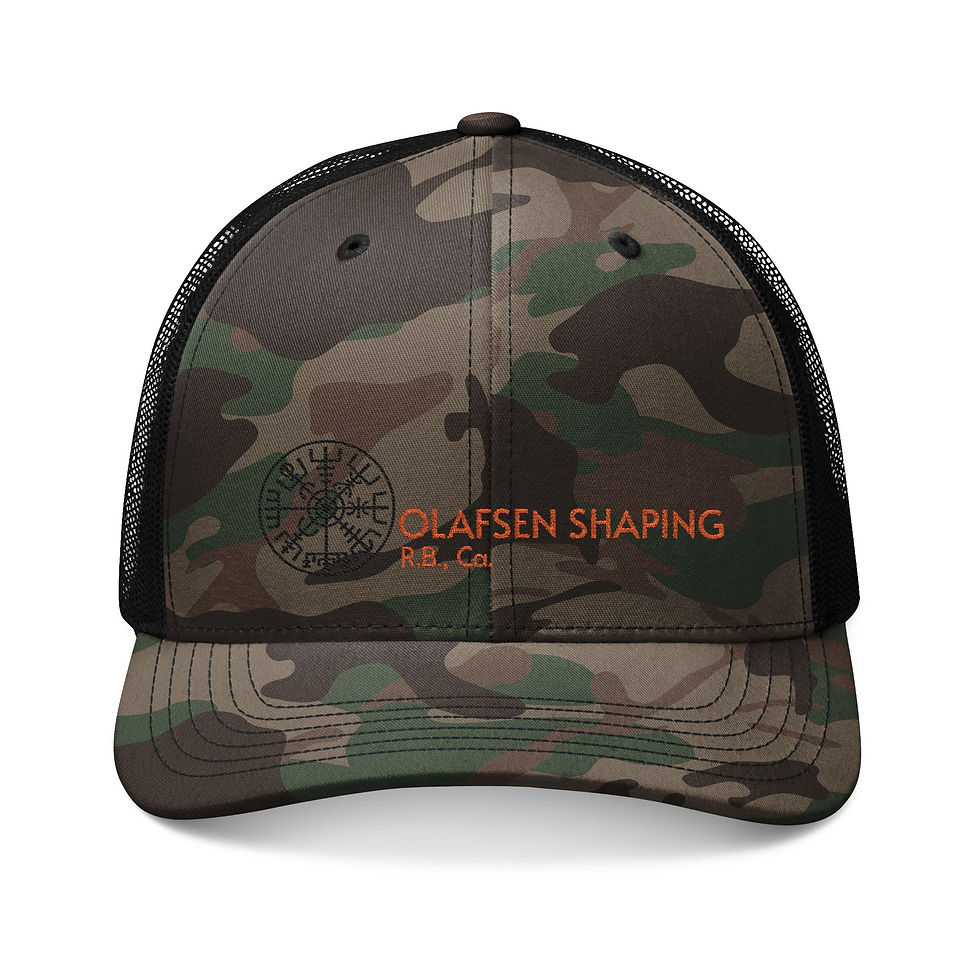 Vegvisir Camo Trucker Hat