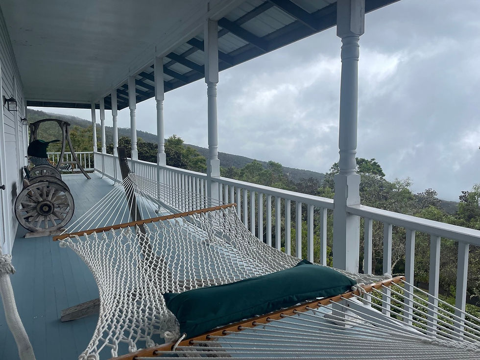 Lounging on the Lannai