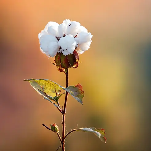 cotton flower in a color background (3).webp