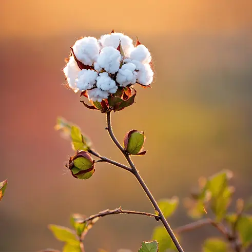 cotton flower in a color background (1).webp