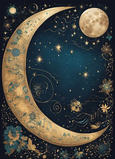 line art whimsical moon with glimmering illustrati (2).webp