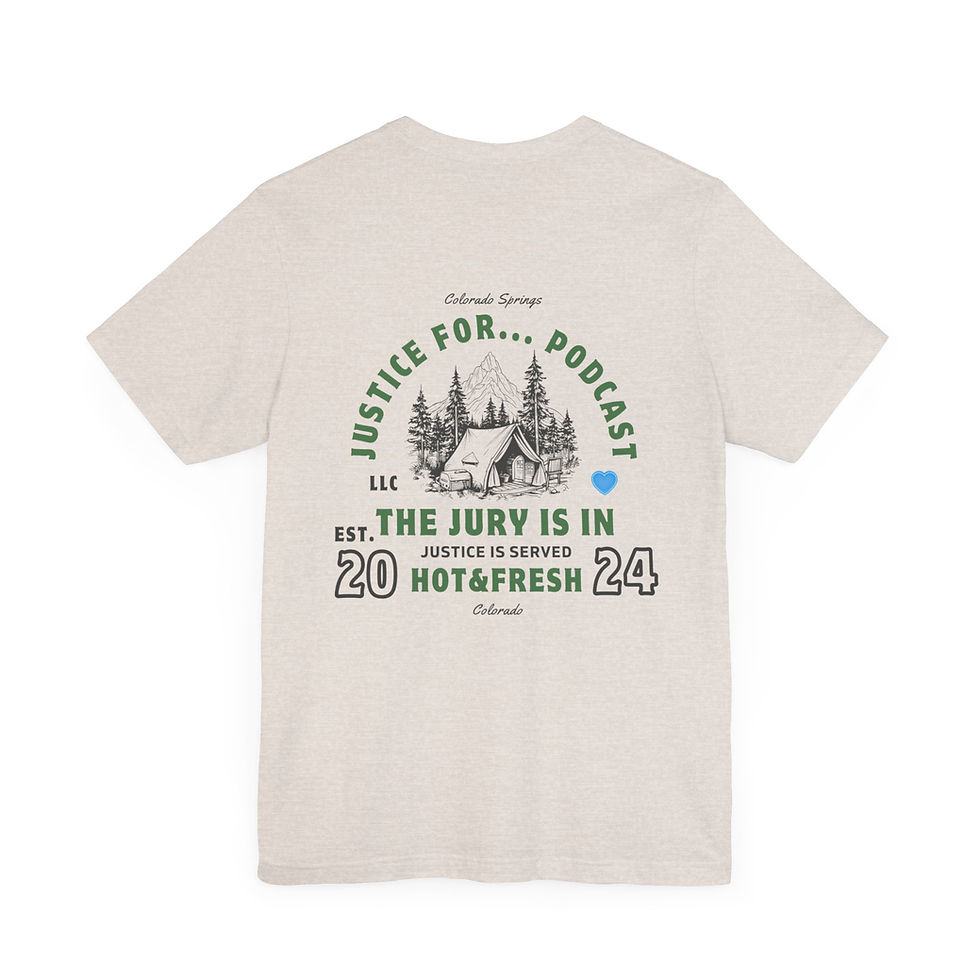 Thumbnail: Outdoors Justice For T Shirt