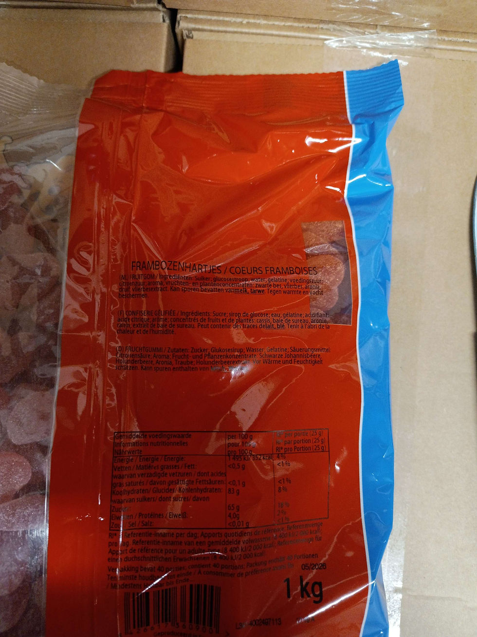 Thumbnail: Haribo Frambozenhartjes