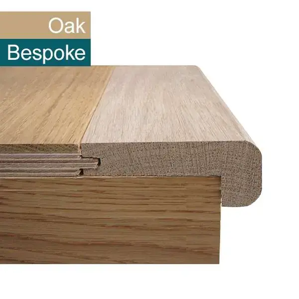 Stairs nosing solid oak