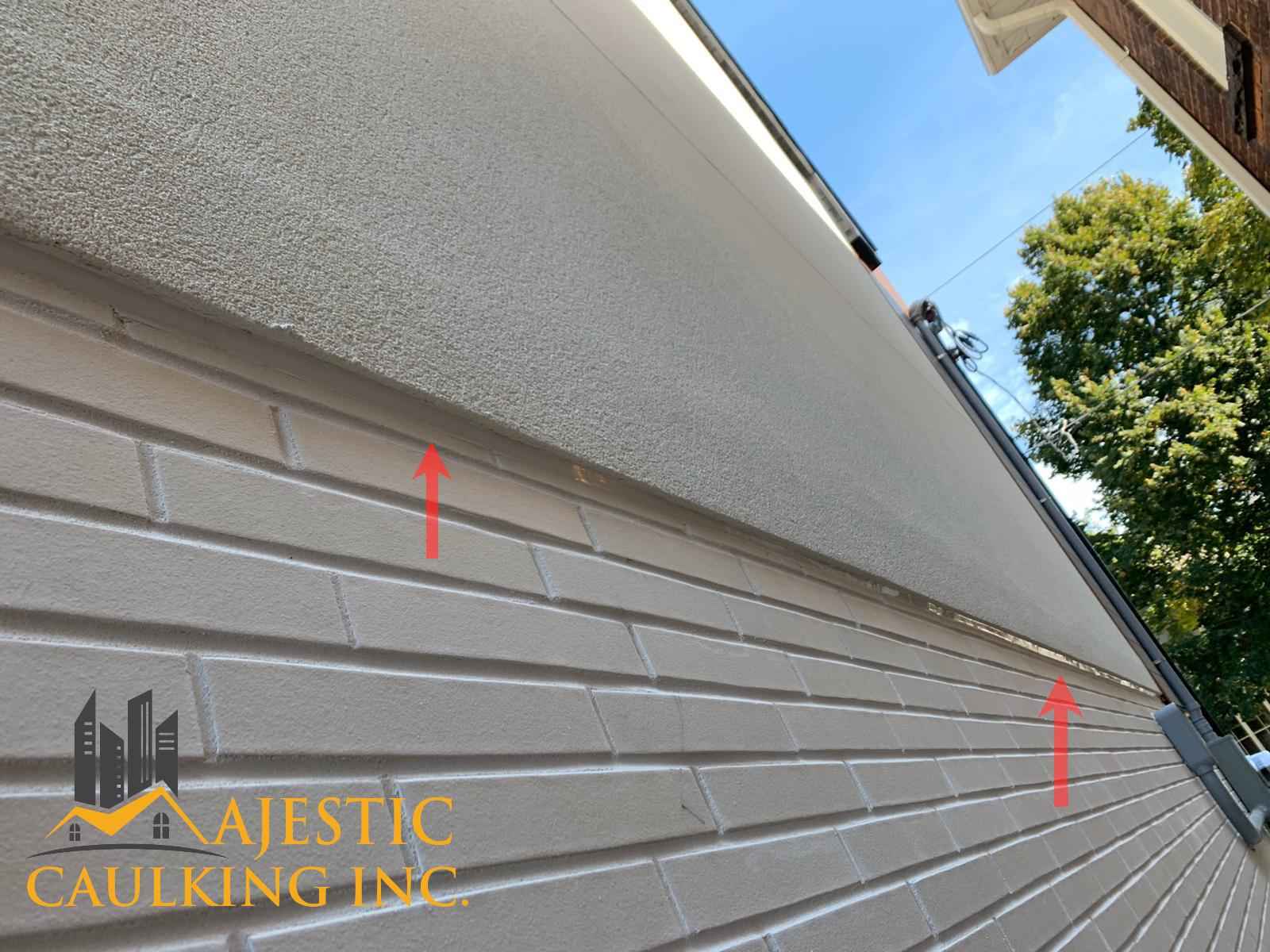 Stucco joint caulking
