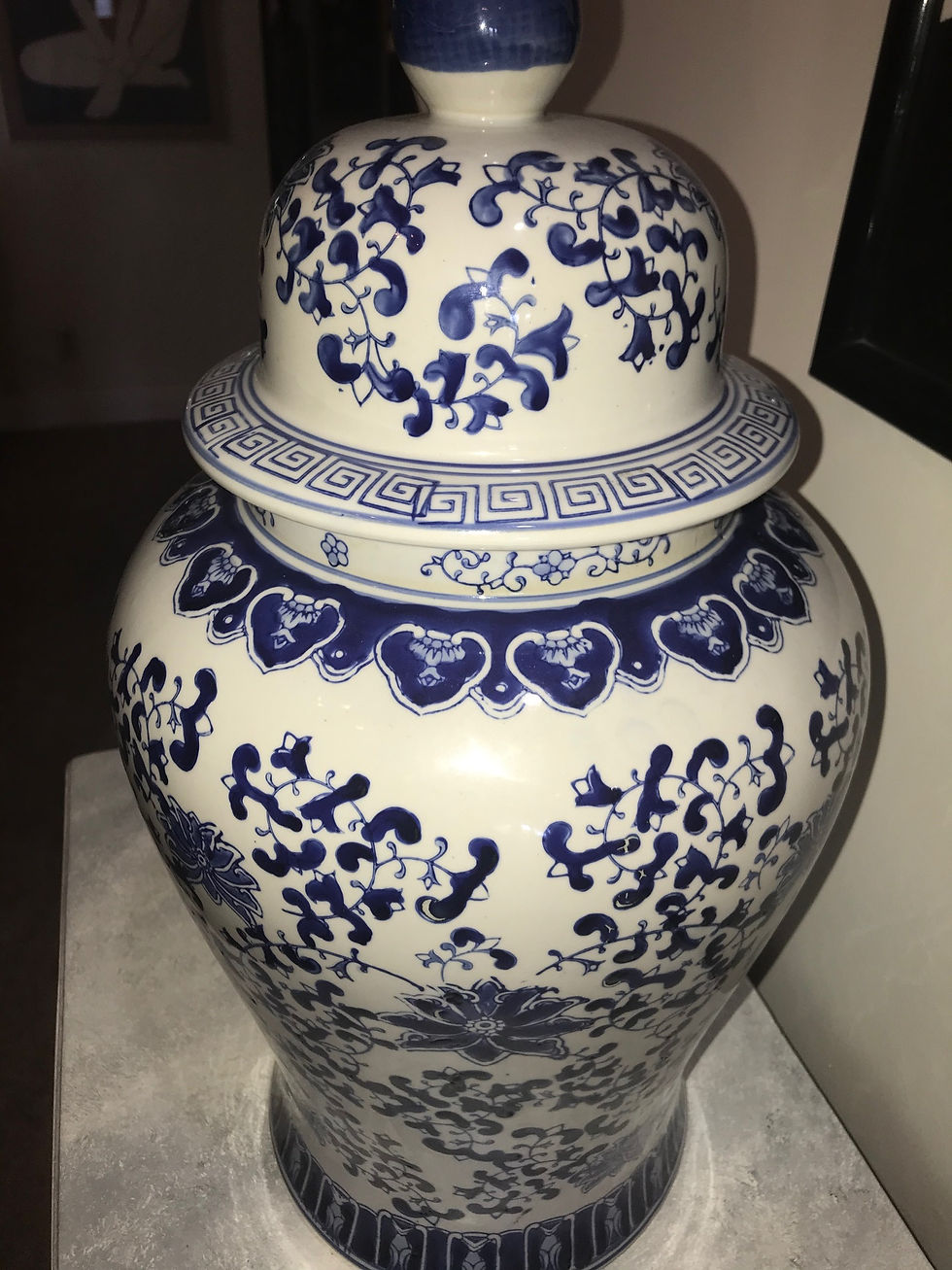 Thumbnail: Pair Palace Size Ginger Jars
