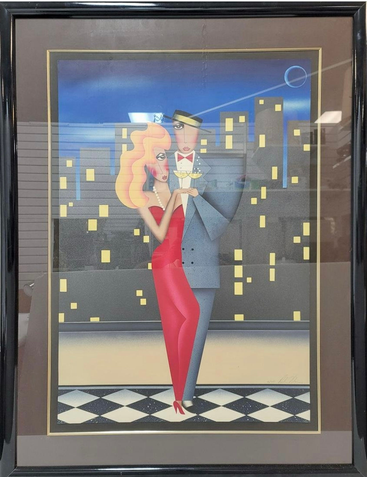 Robin MORRIS (1953) litograph 