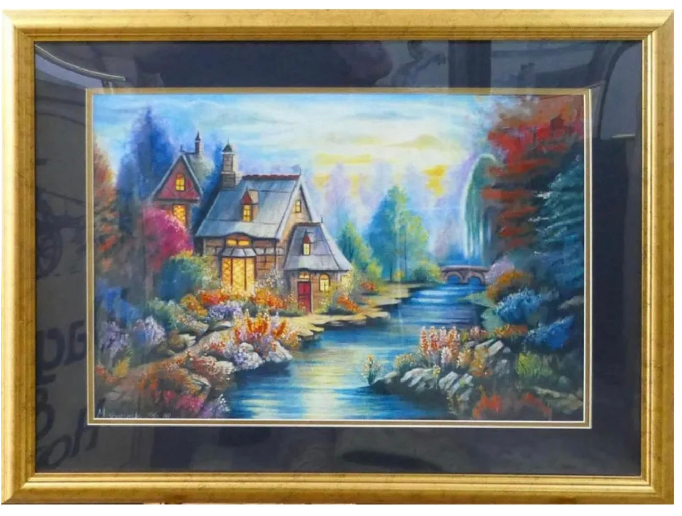 MICHAEL SHARINSKY - “Darcie’s Cottage” Artist Proof Lithograph 