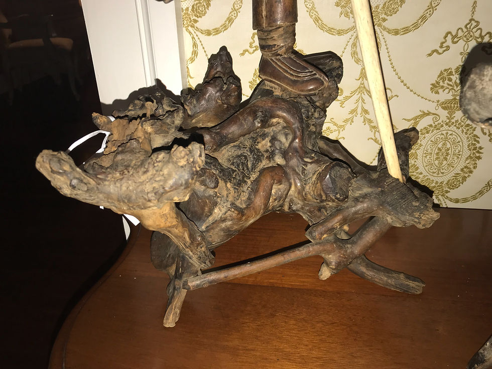 Thumbnail: Hand Carved Chinese Warrior