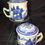 Thumbnail: SET-2 CHINESE BLUE & WHITE LIDDED TEA CUPS