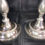 Thumbnail: MID-CENTURY SILVER PLATE CANDLESTICKS