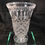 Thumbnail: VINTAGE CONTEMPORARY CRYSTAL VASE
