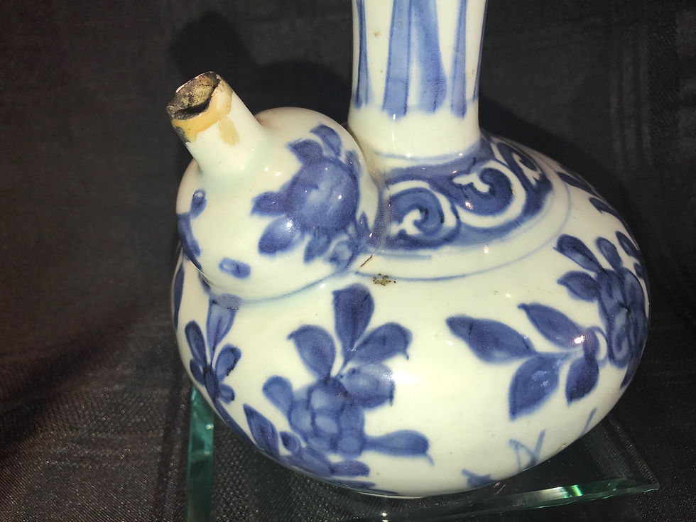 Thumbnail: Antique CANTON EXPORT TEA/WATER VESSEL