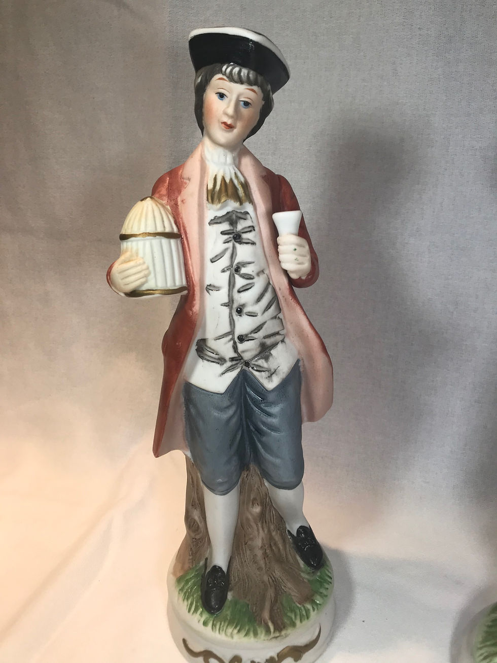 Thumbnail: GERMAN BISQUE STATUE SET