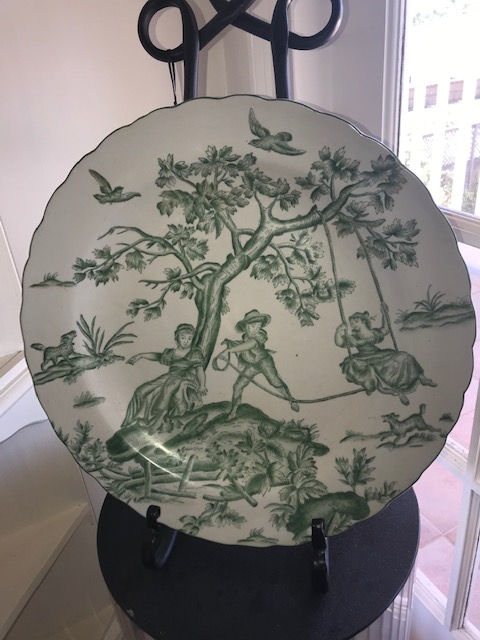 Large Hand Painted Platter