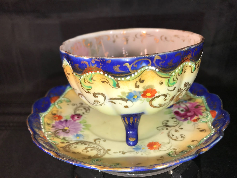 Thumbnail: ROYAL NIPPON TEA CUPS/SAUCERS SET OF 2