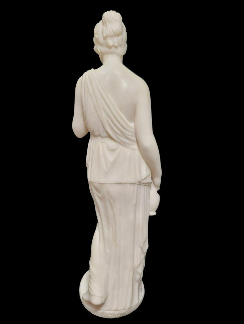 Thumbnail: Signed Italian marble statue 
