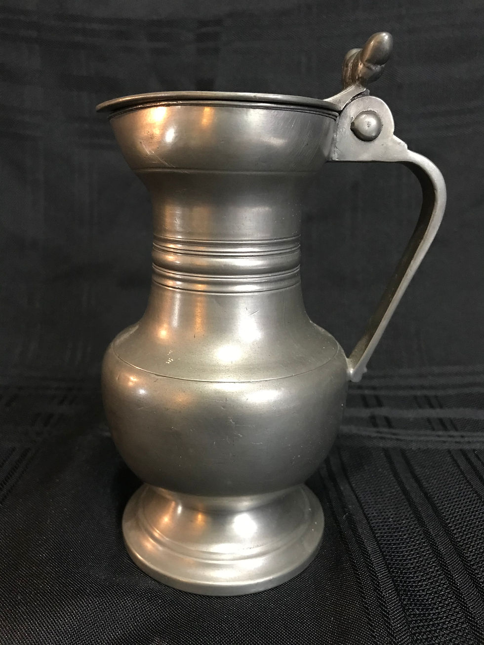 Thumbnail: Antique Pewter Measure