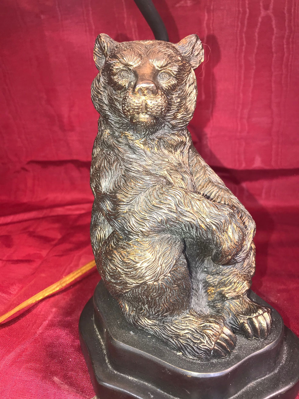 Thumbnail: BRONZE BEAR LAMP