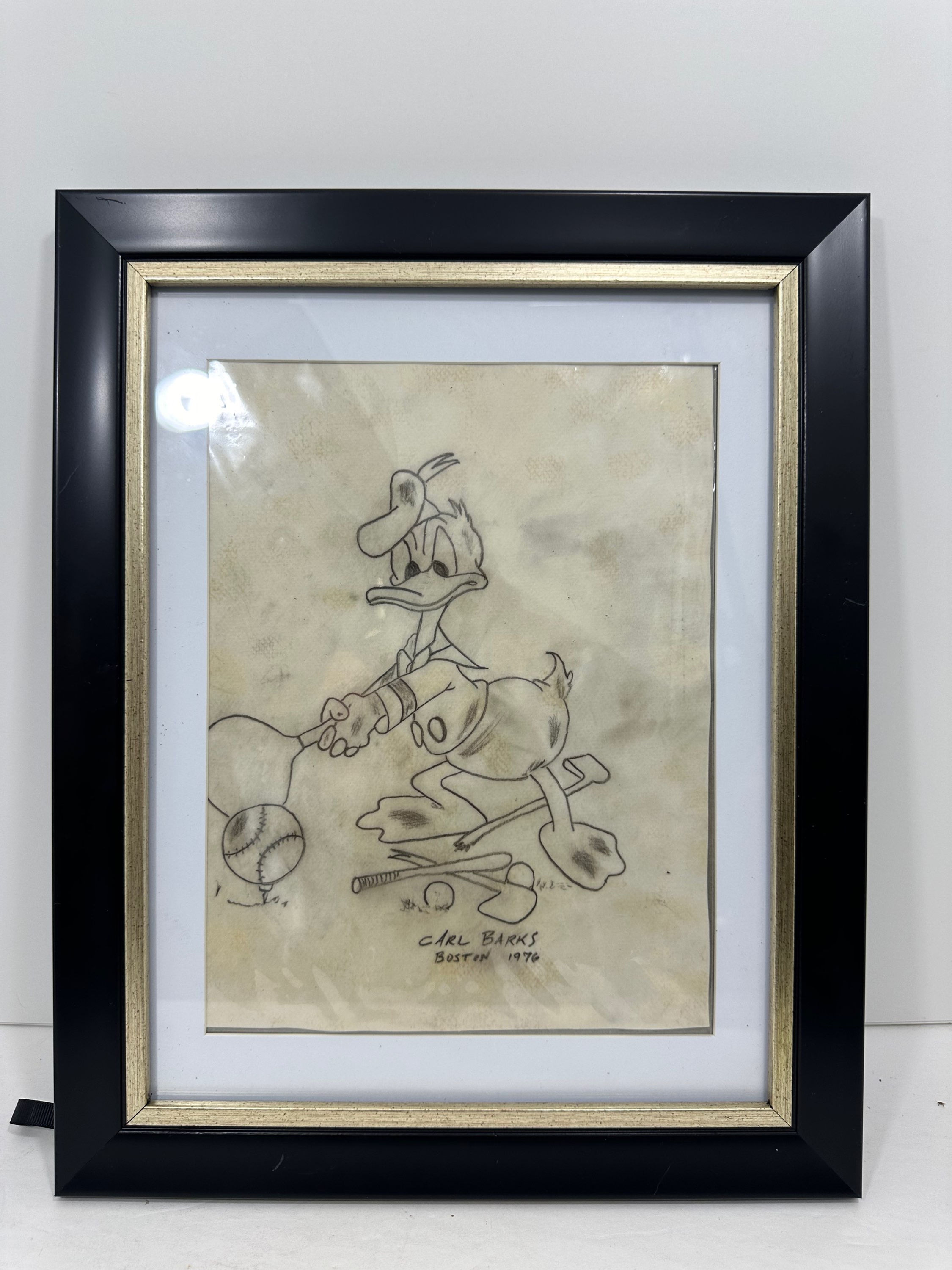 Carl Barks Donald Duck Sketch 