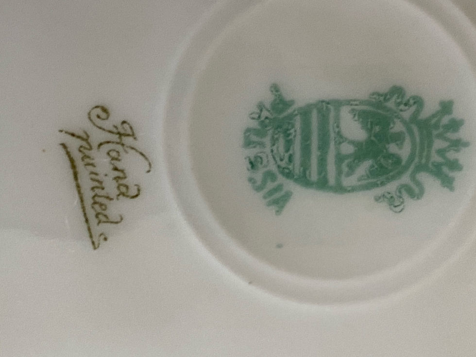 Thumbnail: PRUSSIA HANDPAINTED PLATE