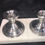 Thumbnail: PAIR STERLING CANDLE HOLDERS