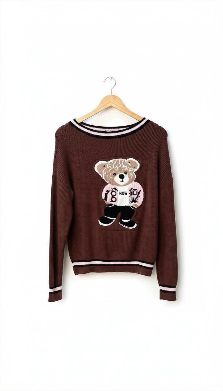 Miniatura: BLUSA TRICÔ - URSO - TAMANHO UNICO