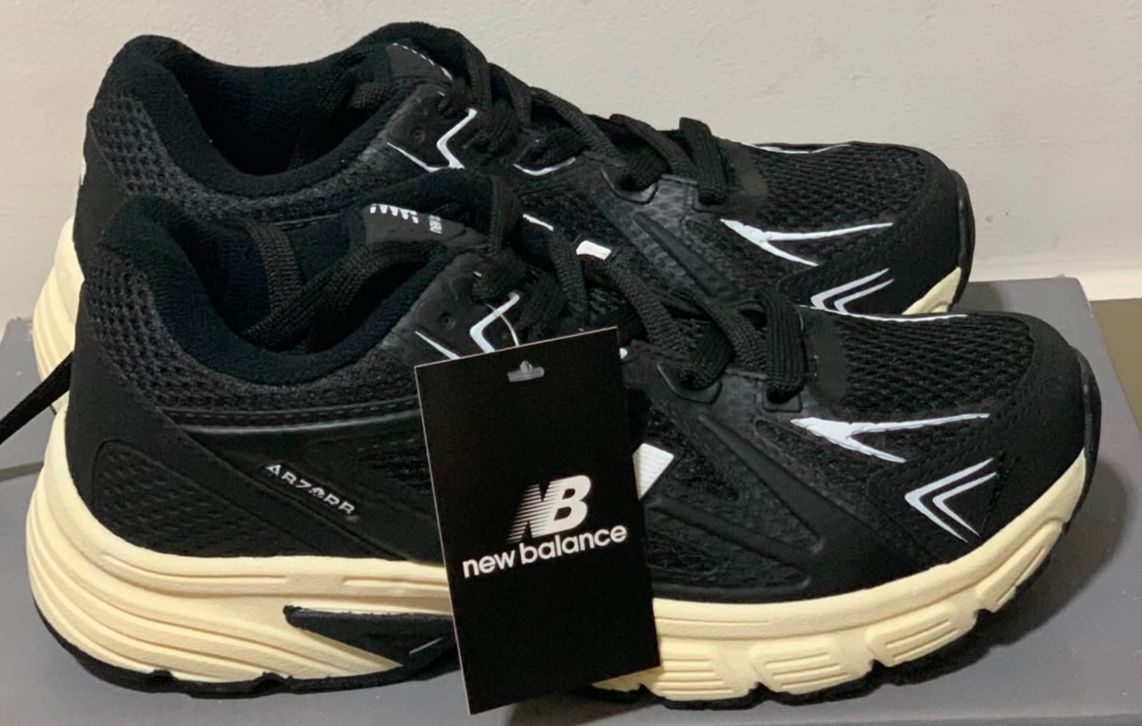 Tênis abz de corrida preto\bege