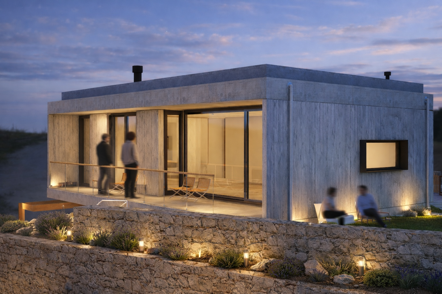 Yanıklar Köyü evi dış cephe