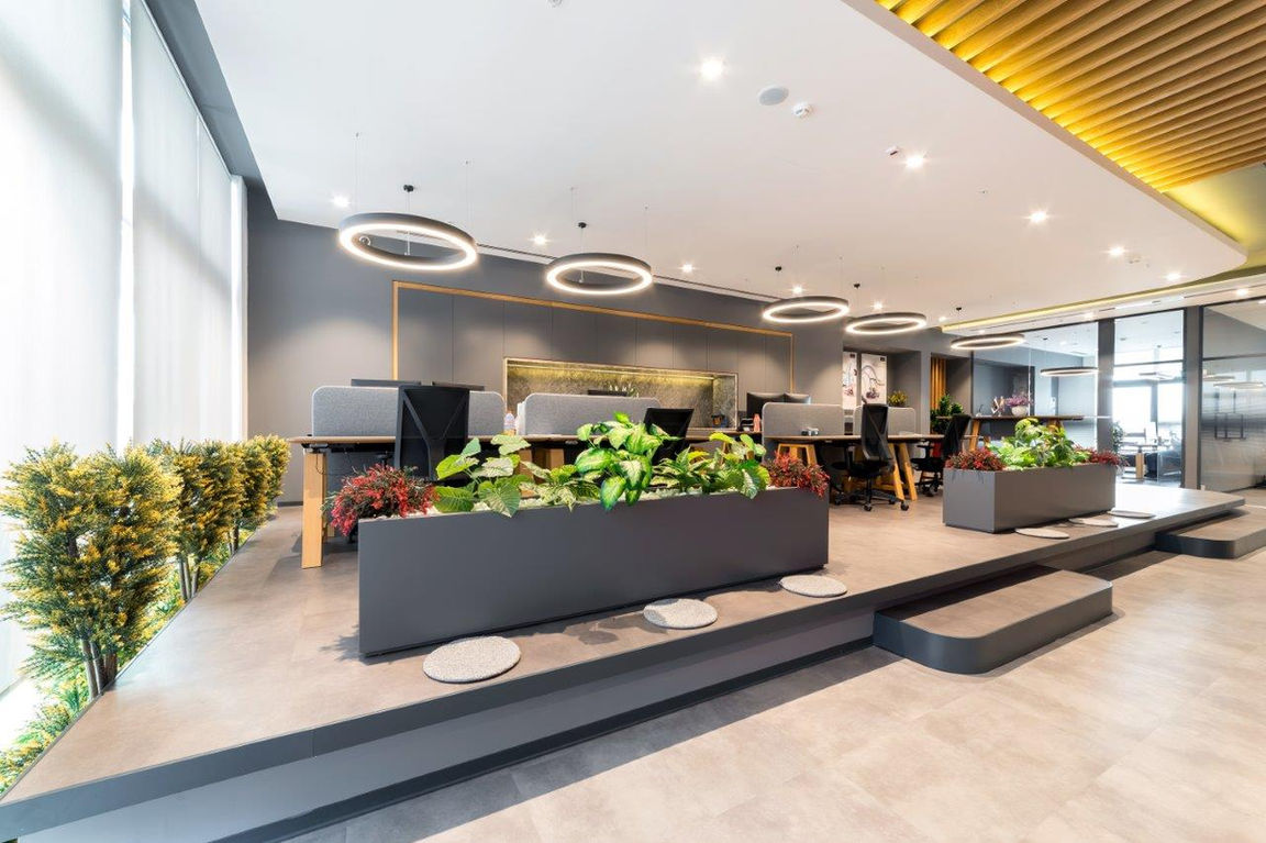 Trelleborg ofis genel çalışma alanı iç mekan