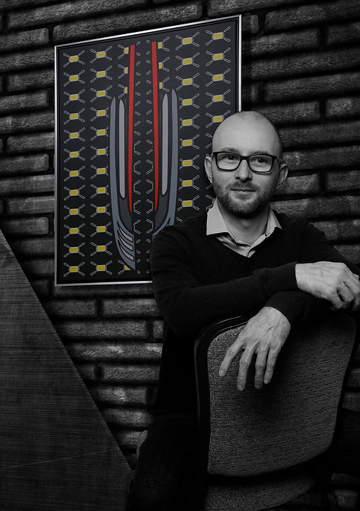 Portrait professionnel de Clément Berteaux, artiste pop art et chocolatier, capturé dans un style moderne et élégant. L’image, Pop art | POP ART X CLEMENT BERTEAUX | Vionnaz , VS , CH
