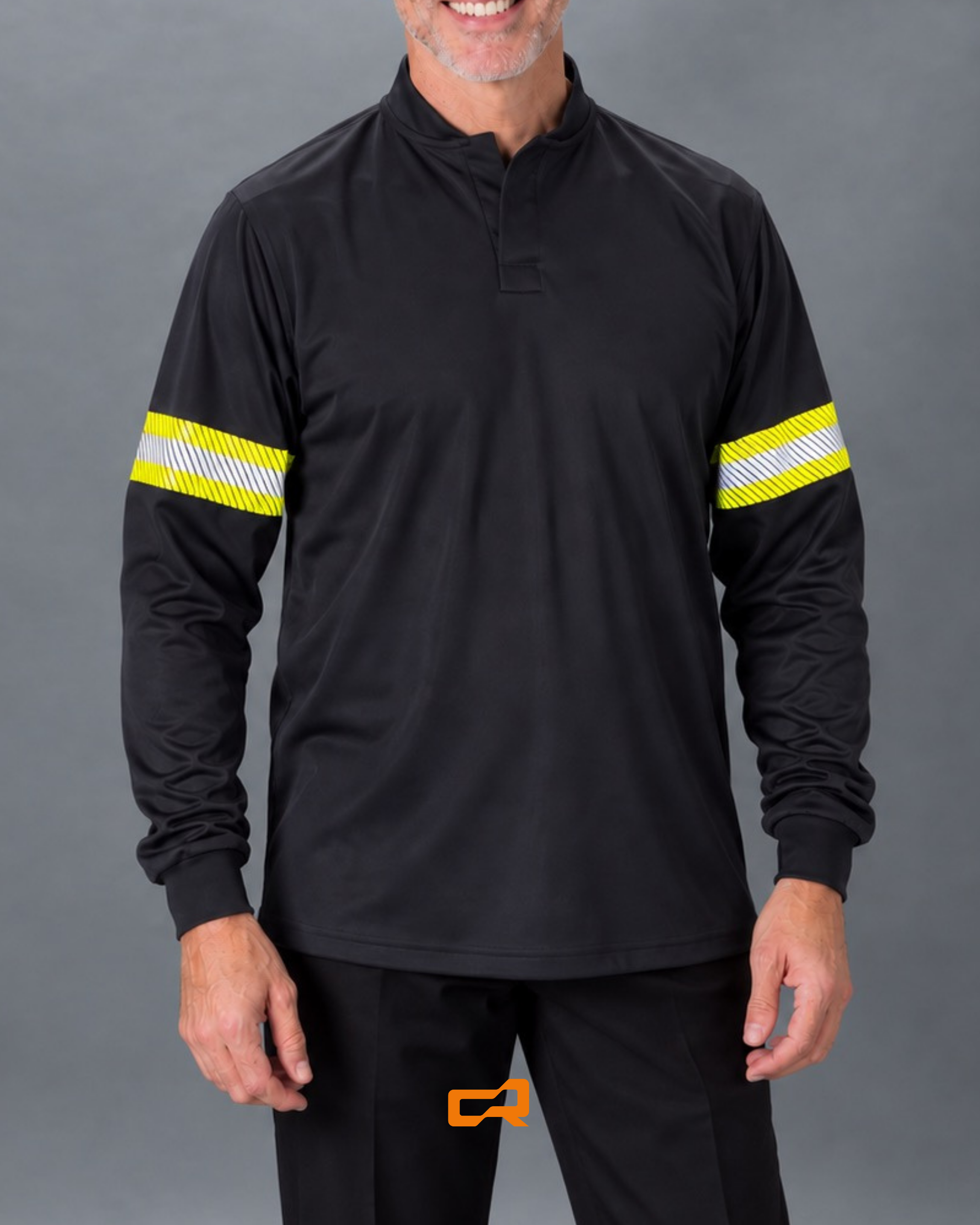 PLAYERA POLO CABALLERO MANGA LARGA CUELLO MAO