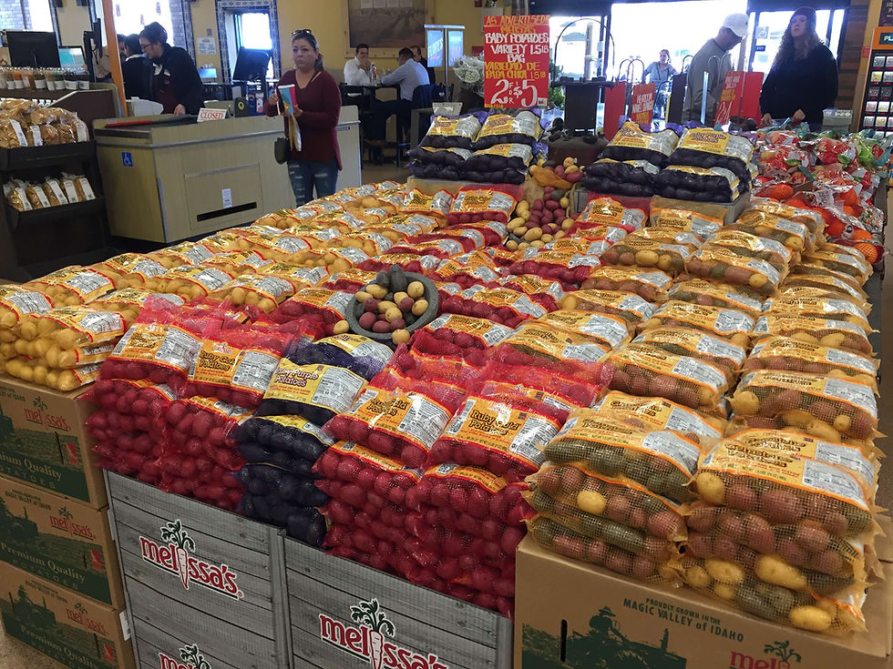 Potatoes 24 oz. large display 2